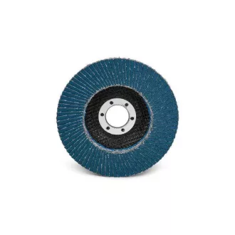   GERMAFLEX Disc abraziv lamelar conic 125 x 22,2 mm / P40 inox