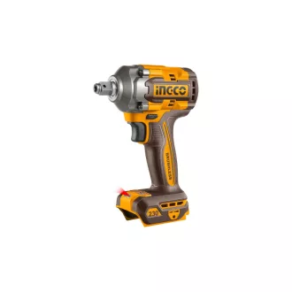   INGCO Mașină de înșurubat cu impact 1/4" + 1/2" 230 Nm fără perii 20 V (2 x 2,0 Ah acumulatori + încărcător)
