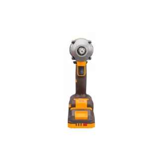   INGCO Șurubelniță cu percuție fără perii 1/2" 405 Nm 20 V (2 x acumulatori 2,0 Ah + încărcător)