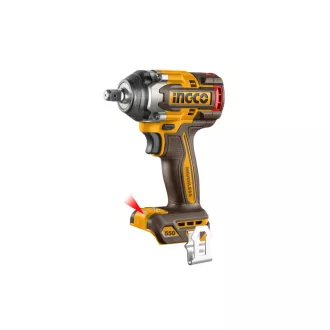   INGCO Șurubelniță cu impact cu acumulator 1/2" 550 Nm fără perii, 20 V (fără acumulator și încărcător)