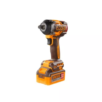   INGCO Șurubelniță cu impact cu acumulator 1/2" 550 Nm fără perii, 20 V (fără acumulator și încărcător)