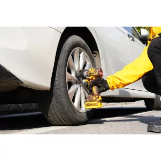   INGCO Șurubelniță cu impact pe baterie 1/2" 850 Nm fără perii 20 V (fără baterie și încărcător)
