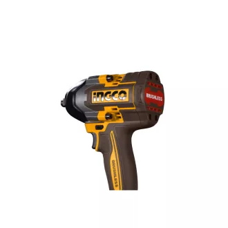   INGCO Șurubelniță cu impact pe baterie 1/2" 850 Nm fără perii 20 V (fără baterie și încărcător)