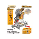 INGCO Ferăstrău de tăiat în unghi cu acumulator 210 mm fără perii 20 V (fără acumulator și încărcător)