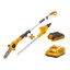 INGCO Tăietor de înălțime cu acumulator 460 mm și tăietor de ramuri 200 mm 0-400 mm 20 V (1 x 2,0 Ah acumulator + încărcător)