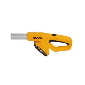   INGCO Tăietor de înălțime cu acumulator 460 mm și tăietor de ramuri 200 mm 0-400 mm 20 V (1 x 2,0 Ah acumulator + încărcător)