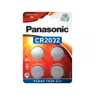 PANASONIC CR2032 baterie cu litiu 3 V (4 buc)
