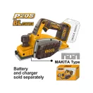 INGCO Rindea cu baterie 82 x 2 mm fără perii de carbon 20 V (fără baterie și încărcător)
