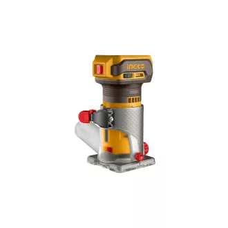   INGCO Freză cu acumulator 20 V (2 x 4,0 Ah acumulatori litiu-ion + încărcător)