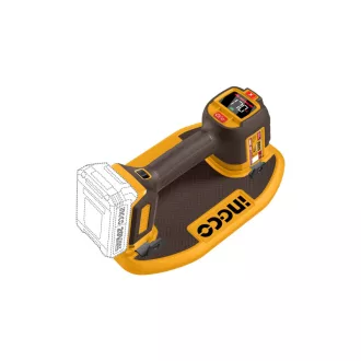   INGCO Ridicător cu ventuze pe acumulator 170 kg cu afișaj LED 20 V (2 x 2,0 Ah acumulatori + încărcător)