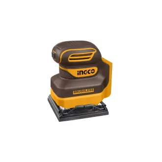   INGCO Șlefuitor oscilant cu acumulator 110 x 100 mm fără perii, 20 V (fără acumulator și încărcător)