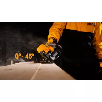   INGCO Fierăstrău circular cu acumulator 140 mm fără perii de carbon 20 V (fără acumulator și încărcător)