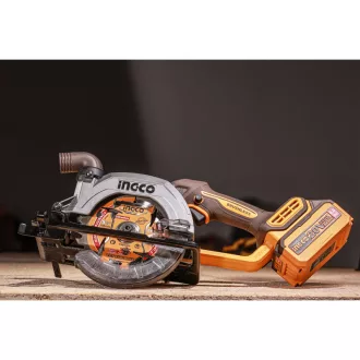   INGCO Fierăstrău circular cu acumulator 140 mm fără perii de carbon 20 V (fără acumulator și încărcător)
