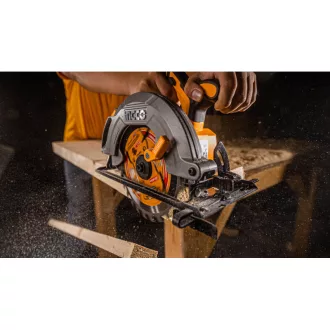  INGCO Fierăstrău circular cu baterie 185 mm fără perii de carbon 20 V (fără baterie și încărcător)