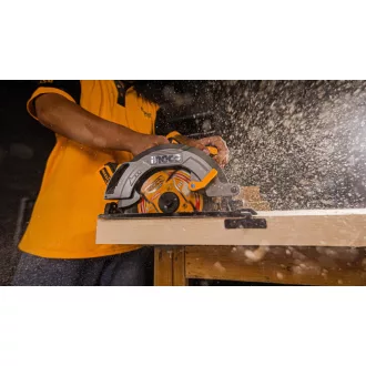   INGCO Fierăstrău circular cu baterie 185 mm fără perii de carbon 20 V (fără baterie și încărcător)