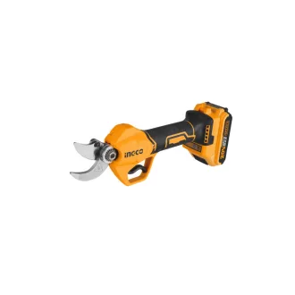   INGCO Foarfecă electrică fără perii pentru crengi 30 mm 20 V (1 x acumulator 2,0 Ah + încărcător)