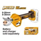 INGCO Foarfecă de tăiat cu acumulator 30 mm fără perii 20 V (fără acumulator și încărcător)