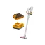INGCO Aspirator cu baterie 0,8 l 20 V (1 x 2,0 Ah baterie + încărcător)