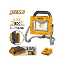 INGCO Reflector LED pe baterie 1800 lm 20 V (1 x 2,0 Ah baterie + încărcător)