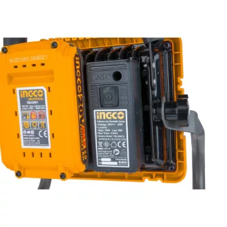   INGCO Reflector LED pe baterie 1800 lm 20 V (1 x 2,0 Ah baterie + încărcător)