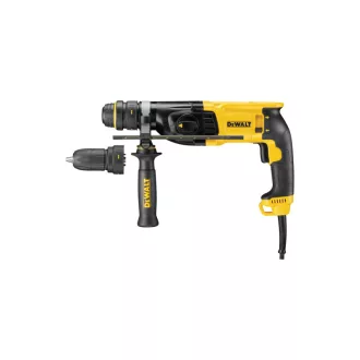   DEWALT Ciocan combinat SDS-Plus / mandrină rapidă, 800 W, 2,8 J (valiză) D25134K