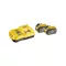 Set baterie DEWALT FlexVolt și încărcător rapid 18 V (2 x 9 Ah) DCB118X2