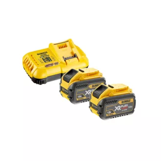   Set baterie DEWALT FlexVolt și încărcător rapid 18 V (2 x 12 Ah) DCB118Y2