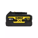 DEWALT Acumulator cauciucat 18 V / 5 Ah DCB184G