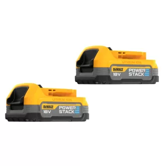 Baterie DEWALT Powerstack 2 x 18 V / 1,7 Ah DCBP034E2