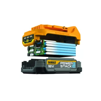 Baterie DEWALT Powerstack 2 x 18 V / 1,7 Ah DCBP034E2