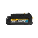 Acumulator cauciucat DEWALT Powerstack 18 V / 1,7 Ah DCBP034G