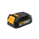 Acumulator cauciucat DEWALT Powerstack 18 V / 1,7 Ah DCBP034G
