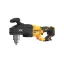 DEWALT Mașină de găurit unghiulară cu acumulator 18 V (fără baterie + încărcător) DCD444N