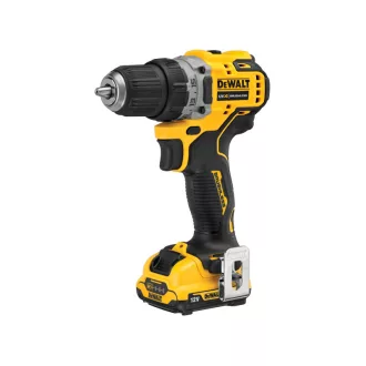   DEWALT mașină de găurit cu acumulator 12 V fără perie de cărbune (2 x 2,0 Ah baterie + încărcător) DCD701D2