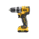 DEWALT mașină de găurit cu acumulator cu cap înlocuibil 12 V (2 x 3,0 Ah baterie + încărcător + TSTAK) DCD703L2T