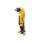 DEWALT Mașină de găurit unghiulară cu acumulator, șurubelniță 18 V (fără baterie + încărcător + TSTAK) DCD740NT