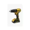 DEWALT Mașină de găurit cu percuție cu acumulator 18 V fără perie de cărbune (2 x baterie de 3,0 Ah + încărcător + TSTAK) DCD778L2T