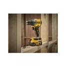 DEWALT Mașină de găurit-înșurubat cu acumulator compact 18 V fără perii de carbon 74Nm (fără acumulator + încărcător, TSTAK)