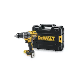   DEWALT Mașină de găurit cu percuție cu acumulator 18 V fără perie de cărbune (fără baterie + încărcător, TSTAK) DCD796NT