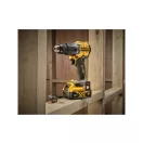 DEWALT Mașină de găurit cu percuție și șurubelnică fără perii, compactă, 18 V, 74Nm (fără baterie și încărcător)