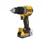 DEWALT mașină de găurit cu acumulator 18 V fără perie de cărbune (1 x baterie de 1,7 Ah + încărcător + TSTAK) DCD800E1T