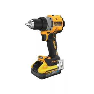   DEWALT mașină de găurit cu acumulator 18 V fără perie de cărbune (2 x 5,0 Ah baterie + încărcător + TSTAK) DCD800H2T