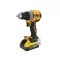 DEWALT mașină de găurit cu acumulator 18 V fără perie de cărbune (2 x 5,0 Ah baterie + încărcător + TSTAK) DCD800H2T