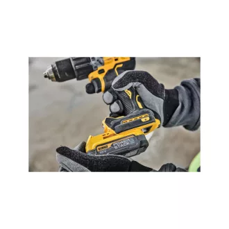   DEWALT mașină de găurit cu acumulator 18 V fără perie de cărbune (1 x baterie de 1,7 Ah + încărcător + TSTAK) DCD805E1T