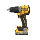 DEWALT mașină de găurit cu acumulator 18 V fără perie de cărbune (2 x 1,7 Ah baterie + încărcător + TSTAK) DCD805E2T