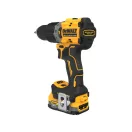 DEWALT mașină de găurit cu acumulator 18 V fără perie de cărbune (2 x 1,7 Ah baterie + încărcător + TSTAK) DCD805E2T