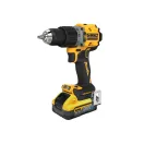 DEWALT mașină de găurit cu acumulator 18 V fără perie de cărbune (2 x baterie de 5,0 Ah + încărcător + TSTAK) DCD805H2T