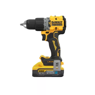   DEWALT mașină de găurit cu acumulator 18 V fără perie de cărbune (2 x baterie de 5,0 Ah + încărcător + TSTAK) DCD805H2T