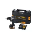 DEWALT/McLaren Mașină de găurit cu percuție și șurubelniță cu baterie 18 V 90Nm (1 x 4,0 Ah baterie + încărcător + TSTAK)