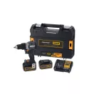DEWALT/McLaren Mașină de găurit-înșurubat cu impact pe acumulator 18 V 90Nm (2 x 4,0 Ah + încărcător + TSTAK)